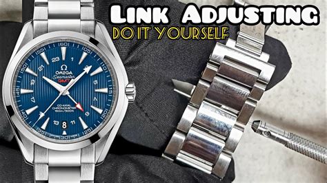 changer bracelet montre omega seamaster|how to adjust omega watch bracelet.